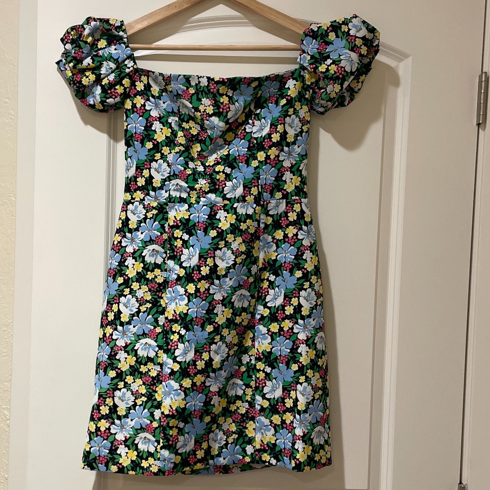 Maje Floral Mini Dress Size 2